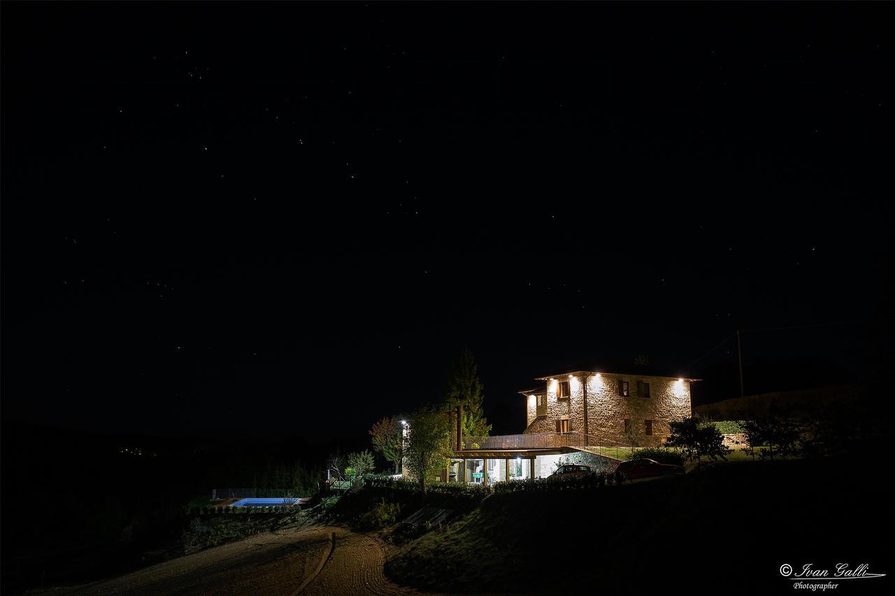 Agriturismo La Cima Hotel กุบบีโอ ภายนอก รูปภาพ