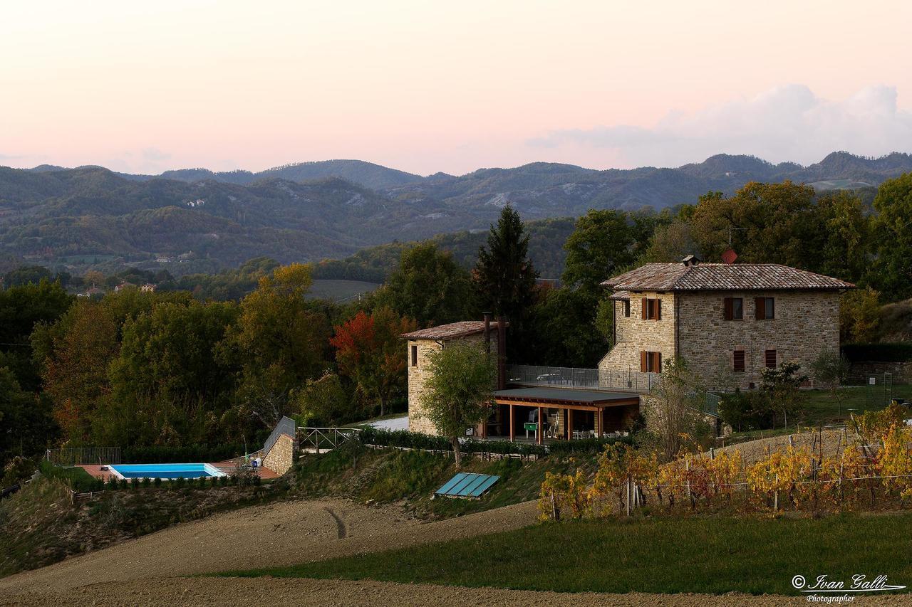 Agriturismo La Cima Hotel กุบบีโอ ภายนอก รูปภาพ
